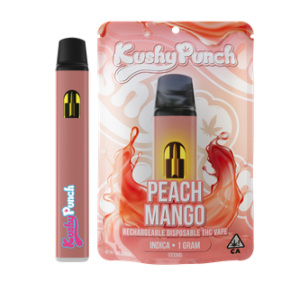 Kushy Punch Peach Mango Disposable Vape Pen