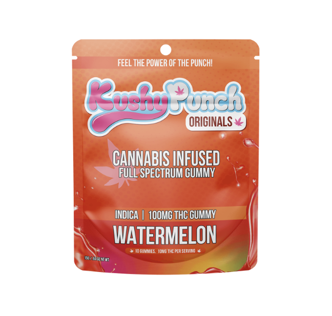 Kushy Punch Watermelon Full Spectrum Gummies