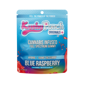 Kushy Punch Blue Raspberry Full Spectrum Gummies