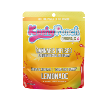 Kushy Punch Private Reserve Lemonade Full Spectrum Gummies