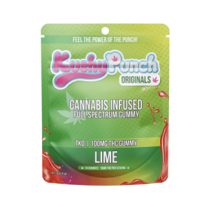 Kushy Punch TKO Lime Full Spectrum Gummies