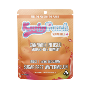 Kushy Punch Sugar Free Watermelon Original Gummies